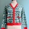 Teal Sea Waves Hilda Cardigan By Palava -MODERN MILLIE Shop 3A1180C5 7496 4429 A74E 58EBF61B9B24