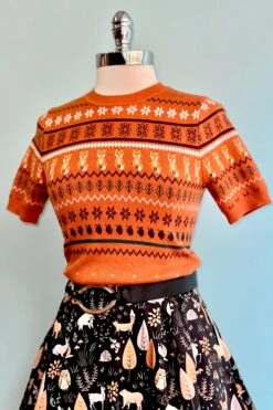 Winter Forest Friends Full Skirt By Eva Rose 6 Winter Forest Friends Full Skirt By Eva Rose -MODERN MILLIE Shop 3A91238E 7B6C 4055 B2AB 596EE8BC256E