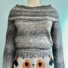 Final Sale COZY Bare Shoulder Sweater In Ash By Lili Sidonio