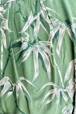 Cropped Green Bamboo Wrap Top By Banned -MODERN MILLIE Shop 3B4D9645 B31C 4485 AFCF 9904522935A1