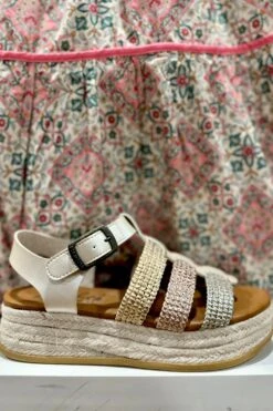 Madrid Sandals In Silver By Blowfish