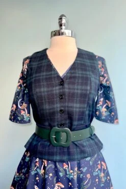 Navy And Green Plaid Vest By Molly Bracken -MODERN MILLIE Shop 3C4C5452 9DCC 4CBF AF1B B29D9801D05A