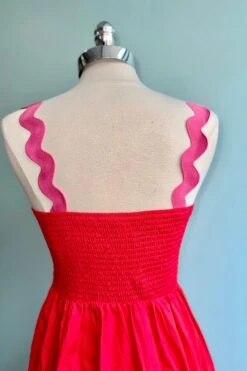 Red And Pink Smocked Tank Ric-Rac Midi Dress 9 Red And Pink Smocked Tank Ric-Rac Midi Dress -MODERN MILLIE Shop 3CF411DA 6651 4226 AFBB F6FA69D02125