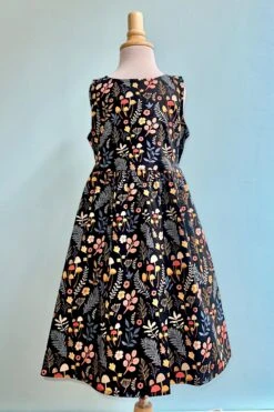 Kids Ditsy Mushroom Dress By Eva Rose