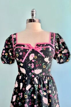 Possum Puff Sleeve Dress In Black 4 Possum Puff Sleeve Dress In Black -MODERN MILLIE Shop 3F5DA96A 2E73 4674 BCA1 5CE8E29BC86A