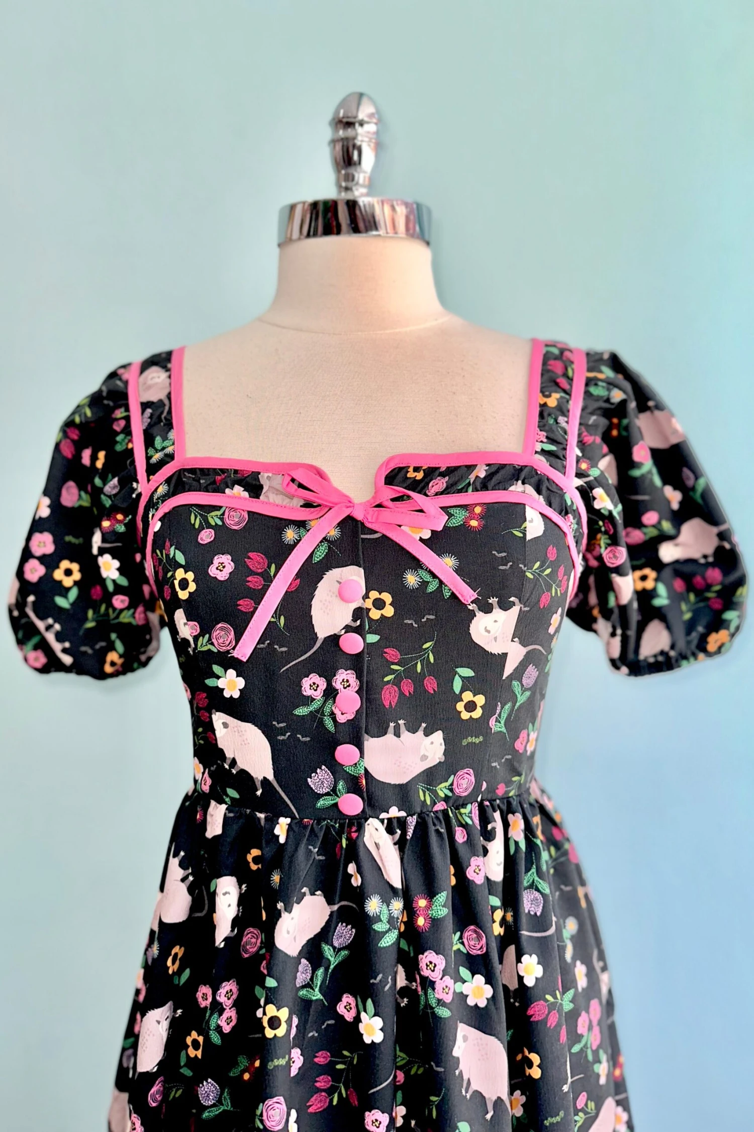 Possum Puff Sleeve Dress in Black Possum Puff Sleeve Dress In Black -MODERN MILLIE Shop 3F5DA96A 2E73 4674 BCA1 5CE8E29BC86A scaled