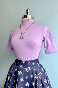 Chambray Bloom Skirt By Banned -MODERN MILLIE Shop 3F708276 2BAD 4281 B035 FD6FEFAA1562