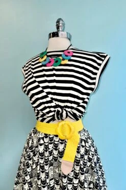 Black And White Stripe T-Shirt Top By Compania Fantastica 7 Black And White Stripe T-Shirt Top By Compania Fantastica -MODERN MILLIE Shop 3FD0AD0A A17A 49F2 8799 39F9BB72D6B5