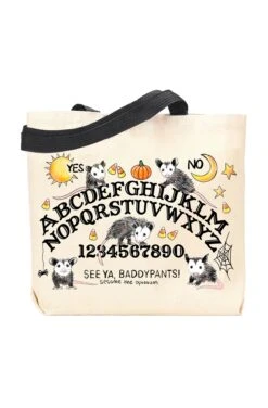 Possum Ouija Tote Bag