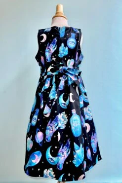 Kids Mystical Black And Purple Dress By Eva Rose -MODERN MILLIE Shop 40E1381D 3B5B 4446 947D 5BC47FE70264