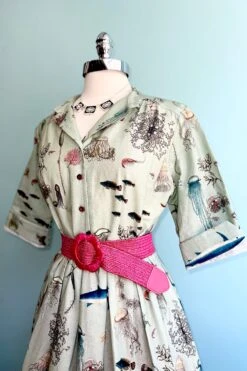 Blue Ocean Jellyfish Cynthia Dress By Palava X Natural History Museum -MODERN MILLIE Shop 40E1DC53 8FDD 4294 83EE A8527ABF9266