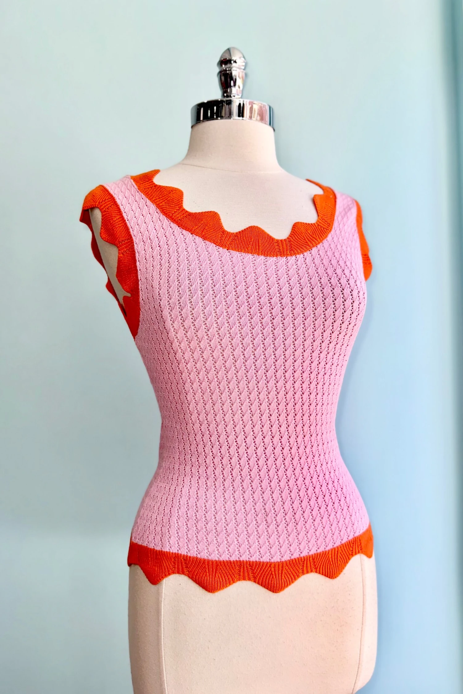 Pink and Orange Scalloped Pointelle Knit Tank Top Pink And Orange Scalloped Pointelle Knit Tank Top -MODERN MILLIE Shop 40F257C4 743F 41F4 B659 3220FB148498 scaled