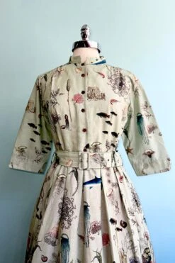 Blue Ocean Jellyfish Cynthia Dress By Palava X Natural History Museum -MODERN MILLIE Shop 41D63B45 35AF 468F 80B6 1496EAA0E703