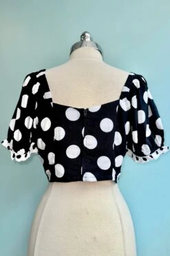Dolores Polka-Dot Crop Top By Hell Bunny 7 Dolores Polka-Dot Crop Top By Hell Bunny -MODERN MILLIE Shop 42AC2094 63B7 4F7E 9733 6E12A624CF33