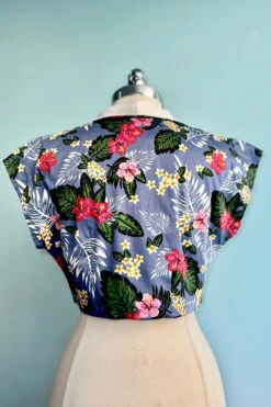 Lorna Tropical Oasis Bolero Top By Collectif -MODERN MILLIE Shop 444FCB76 3154 4C04 A642 4C837C9F0259