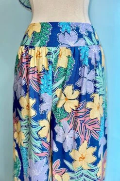 Blue Floral Printed Two Piece Set Top And Pants -MODERN MILLIE Shop 45AD6725 3587 4D68 85DB 9F16AB5C7E6C