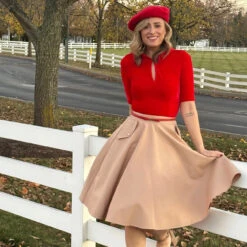 Tan Delilah Circle Skirt By Tatyana 10 Tan Delilah Circle Skirt By Tatyana -MODERN MILLIE Shop 4632fabd4dff789a48a7669ede34e7792c57c63a06440992ddb5fae2d32a5b27