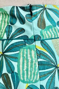 Mint Silk Flower Print Midi Skirt By Apsara -MODERN MILLIE Shop 47499E0F 5F4C 4DC1 A074 F5F81063B9DE