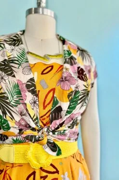 Ric-Rac Cropped Wide Leg Jumpsuit In Tangerine -MODERN MILLIE Shop 476A24B1 BAB7 4609 8969 57DA8C5861F2