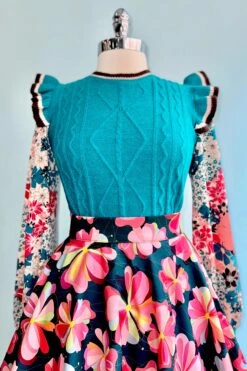 Colorful Pinwheel Circle Skirt By Heart Of Haute -MODERN MILLIE Shop 4794A3D2 D371 4CC2 AF2D 8A671B13DE35