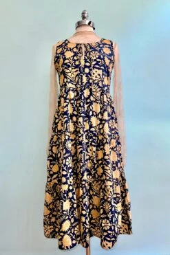 Navy Botanical Thais Tiered Midi Dress By Mata Traders 12 Navy Botanical Thais Tiered Midi Dress By Mata Traders -MODERN MILLIE Shop 47FB41F4 92CE 40EF 827A FC1A7AECB7F5