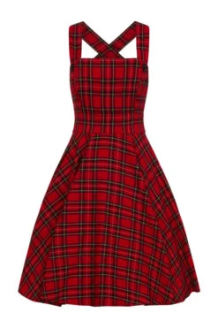 Red Plaid Irvine Pinafore Dress By Hell Bunny -MODERN MILLIE Shop 4827 irvine pinafore dress red 10 2 c964284f 6209 4afc 80bd 91eb3a5486b7