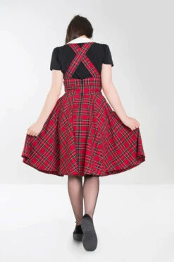 Red Plaid Irvine Pinafore Dress By Hell Bunny -MODERN MILLIE Shop 4827 irvine pinafore dress red 6 429be9de df65 4b06 8853 eb4c21926f1a