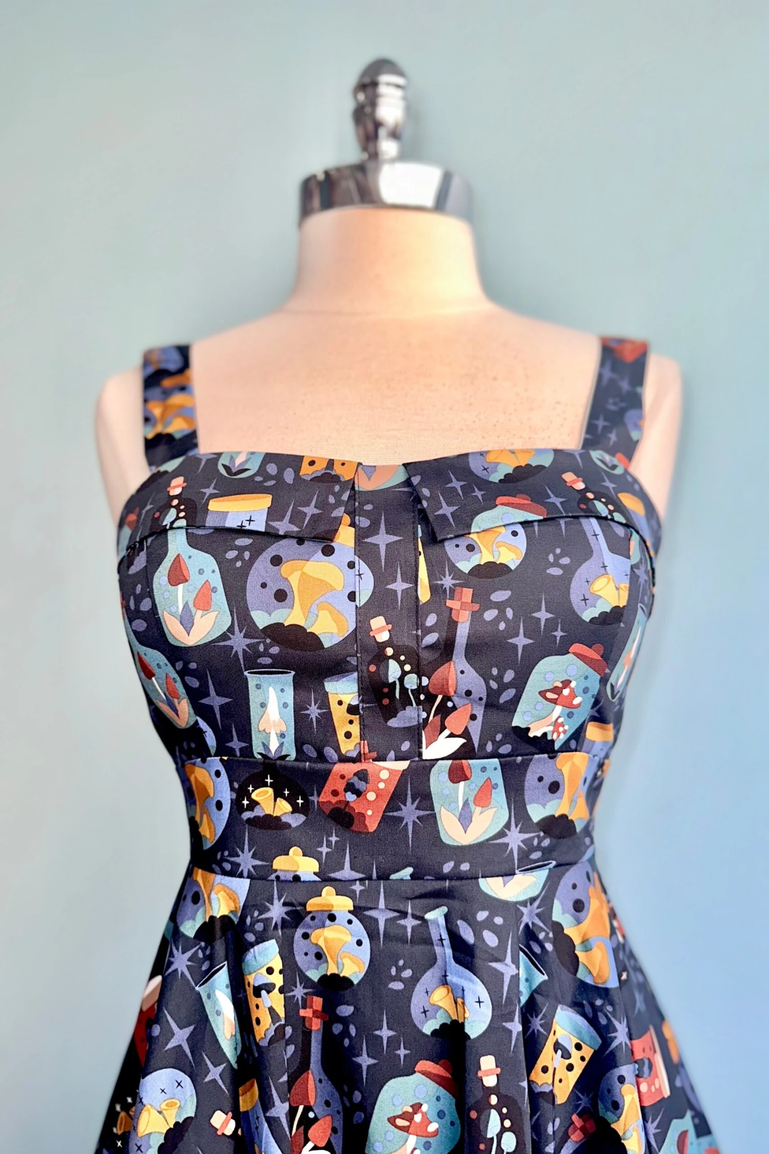 Mushrooms and Potions Fold-Over Dress by Eva Rose Mushrooms And Potions Fold-Over Dress By Eva Rose -MODERN MILLIE Shop 483053B4 3035 4AF0 9B69 196699CA27F1 scaled