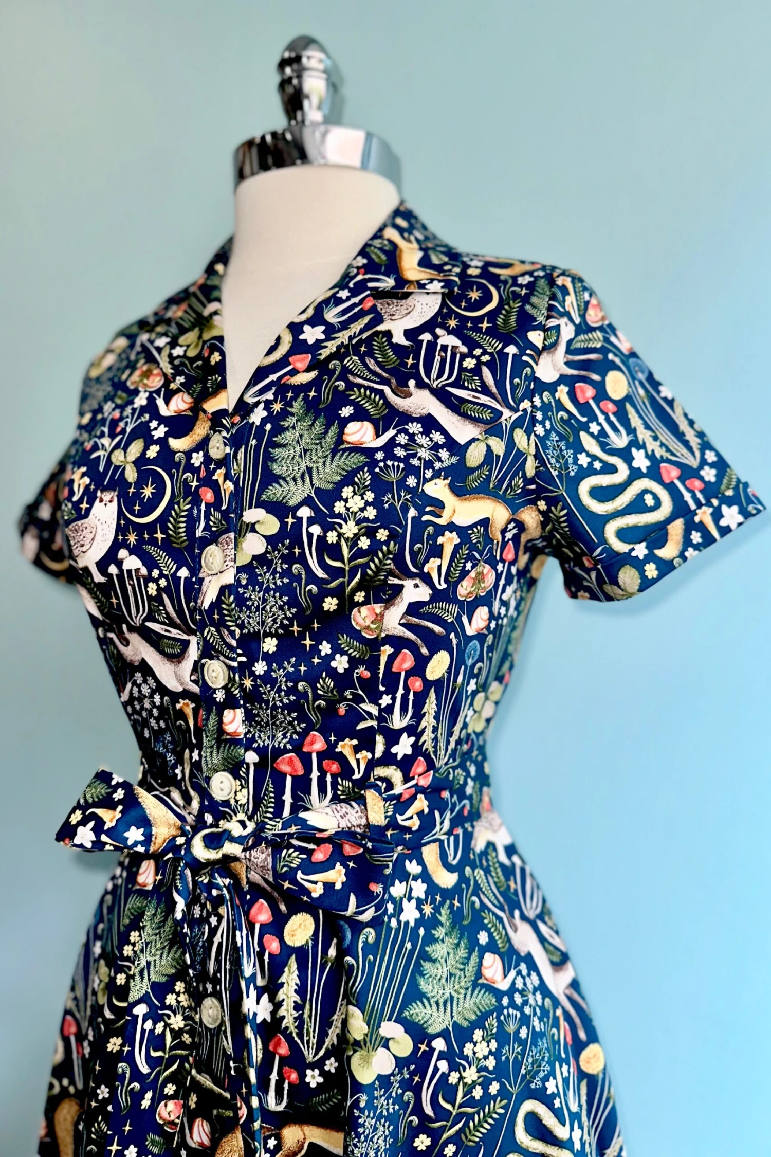 In the Wilderness Knee-Length Shirtwaist Dress by Eva Rose In The Wilderness Knee-Length Shirtwaist Dress By Eva Rose -MODERN MILLIE Shop 49AEEE15 3AB9 455B 80B8 FDC39177F5A4 scaled