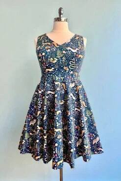 In The Wilderness V-Neck Dress By Eva Rose