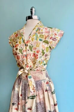 Ivory Coastal Migration Florence Skirt By Palava X Natural History Museum -MODERN MILLIE Shop 4D540A44 5920 4ABB A2E6 D2064BEE1ABE