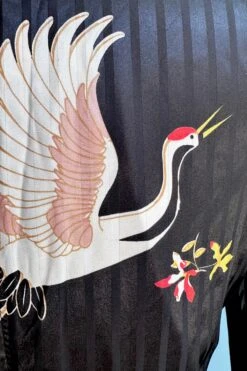 Black Crane Maxi Dress -MODERN MILLIE Shop 4F101A50 888B 497B 850D FD70652AFAAC