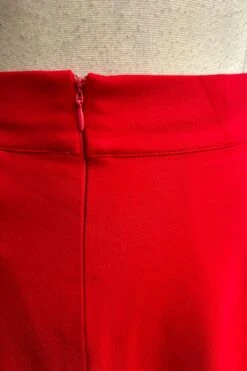 Red Jersey Charlotte Skirt By Retrolicious -MODERN MILLIE Shop 4F8E3483 2ABB 49A7 8F75 7B0FF66945A9