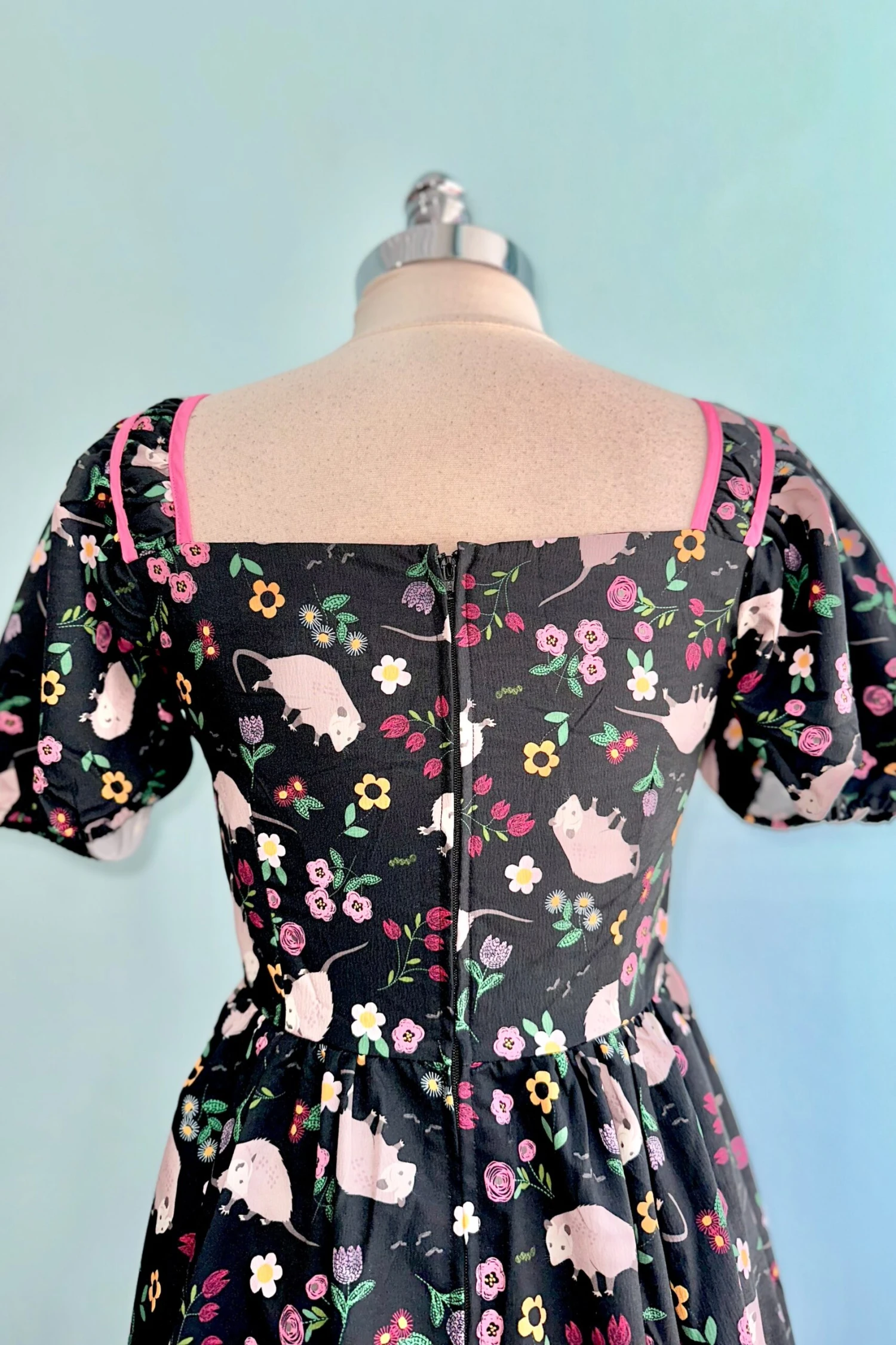 Possum Puff Sleeve Dress in Black Possum Puff Sleeve Dress In Black -MODERN MILLIE Shop 5152E80A 14F7 4204 9D1E CCFB6553DE41 scaled