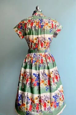 Green Edible Flowers Louise Dress By Palava 9 Green Edible Flowers Louise Dress By Palava -MODERN MILLIE Shop 52337C13 5BCF 42E8 92E4 C12D64043DF6