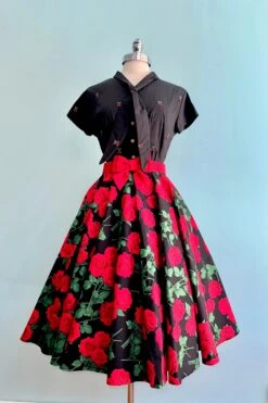 Cropped Button Down Cherry Top In Black By Banned -MODERN MILLIE Shop 52EE70CD 54D4 4324 857E D39013D9B473