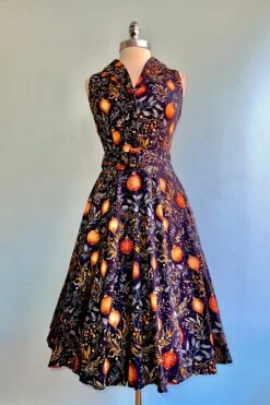 Golden Ornaments Jani Dress By Miss Lulo