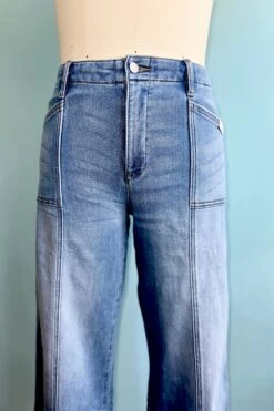 Eco Friendly Tummy Control Raw Hem Palazzo Jeans By Artemis Vintage -MODERN MILLIE Shop 5395B137 CEA1 4168 AA31 F81312F2543D