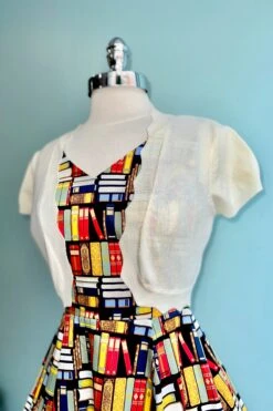 Ivory Cropped Bolero Sweater By Tulip B. -MODERN MILLIE Shop 53DF3258 7E27 449D AD10 C147783E9F8B