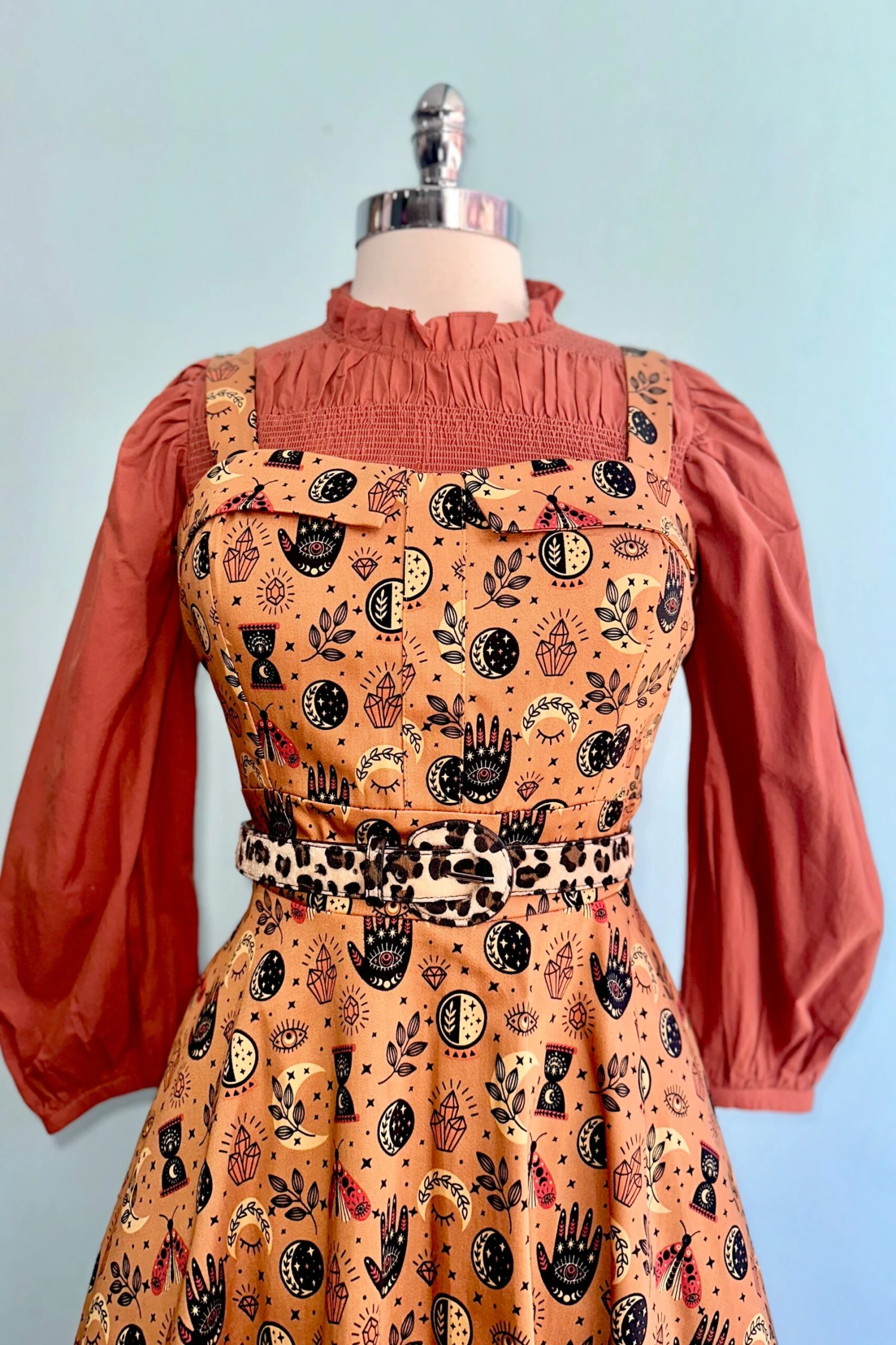 Bronze Mystical Longer Length Fold-Over Dress by Eva Rose Bronze Mystical Longer Length Fold-Over Dress By Eva Rose -MODERN MILLIE Shop 53E50CAA E84F 4873 BBDF BA90C854E2AF scaled