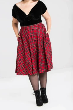 Red Plaid Irvine Circle Skirt By Hell Bunny 12 Red Plaid Irvine Circle Skirt By Hell Bunny -MODERN MILLIE Shop 5502 p red 1 1 9e05dfc6 c7b5 423d 830f d336ac9818de