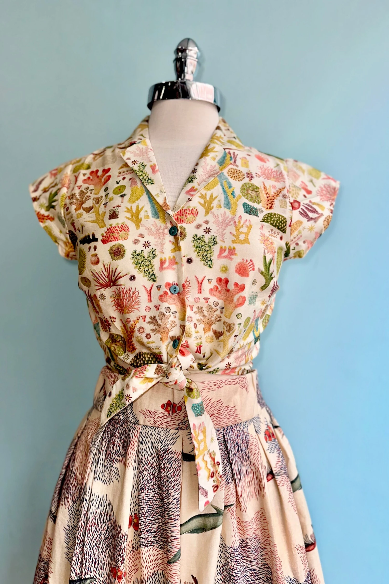 Cream Coral Reef Peggy Top by Palava x Natural History Museum Cream Coral Reef Peggy Top By Palava X Natural History Museum -MODERN MILLIE Shop 551DF698 B6BE 45F5 A9D0 10A6ED70B95E scaled