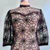 Black Lace Spiderweb Mourning Top By Ains And Elke -MODERN MILLIE Shop 559DDD58 614D 4916 9E12 564A73F7DC30