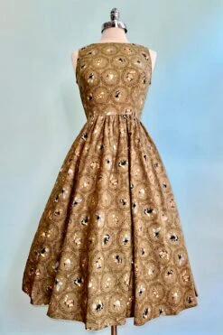 Flying Animals Midi Dress By Retrolicious