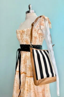 Amber And White Toile Smocked Midi Dress -MODERN MILLIE Shop 56913711 6773 4C7B BB42 C68AFD4E2805