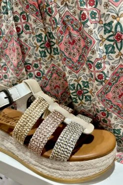 Madrid Sandals In Silver By Blowfish -MODERN MILLIE Shop 57022288 2125 402E 8A8D 45C764400E72