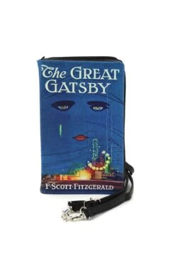 The Great Gatsby Book Cross-body Bag In Blue