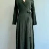 Diamond Vine Katie Wrap Maxi Dress In Dark Sage By Mata Traders 1 Diamond Vine Katie Wrap Maxi Dress In Dark Sage By Mata Traders -MODERN MILLIE Shop 589295D0 A265 41EF 98EE E2C99CDB0E17