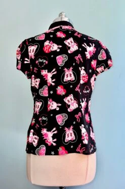 Not Into You Blouse By Hell Bunny -MODERN MILLIE Shop 58D8E51F 0613 41C8 A96B D7DD026D0ADD