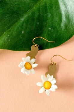 Back Yard Earrings By Peter And June